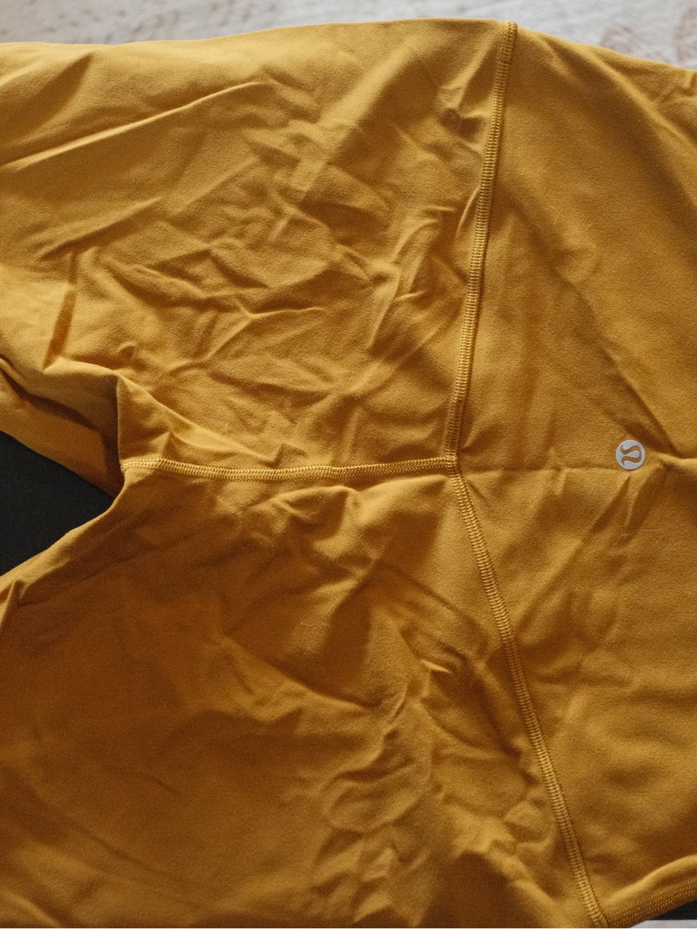 lululemon athletica Mustard Align Biker Shorts